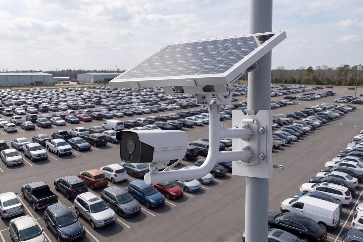 Retail & Commercial CCTV Solar CCTV Tower Hire